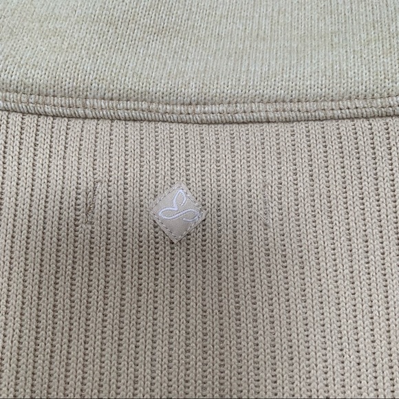 Flattering! PrAna "Tobi" Full Zip-Up Fleece Sweater Knit Jacket - Picture 6 of 8